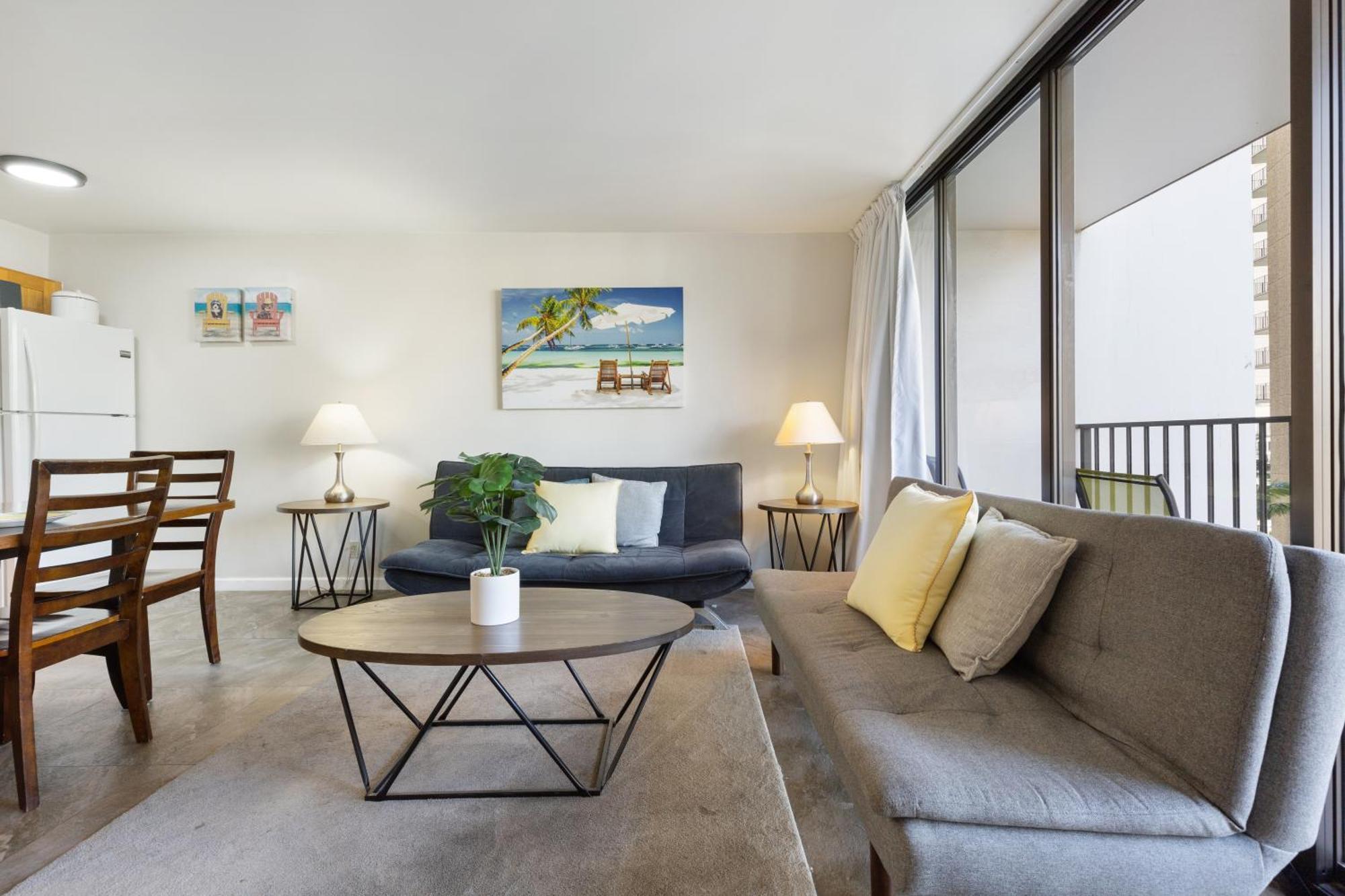 Light & Airy 8Th Floor Ocean View Condo With Lanai Condo ホノルル エクステリア 写真