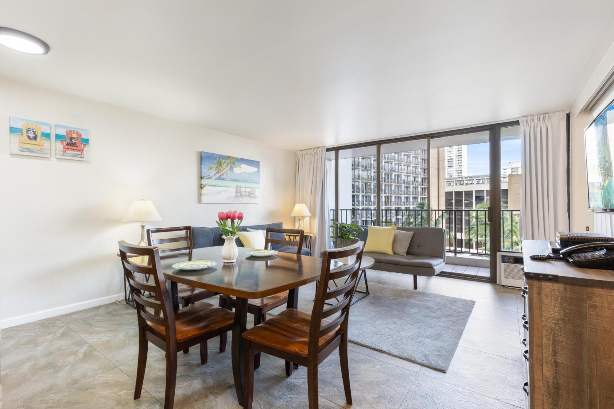 Light & Airy 8Th Floor Ocean View Condo With Lanai Condo ホノルル エクステリア 写真
